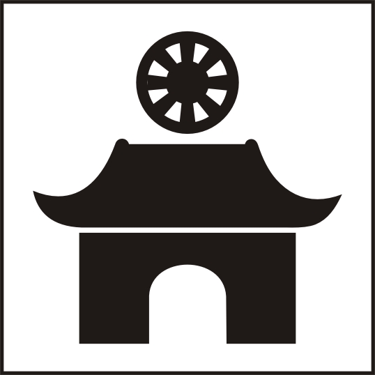 佛寺标志