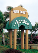 gold coast酒店标识牌
