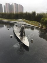 潮州万达城 钣金亚克力组合标牌实景图